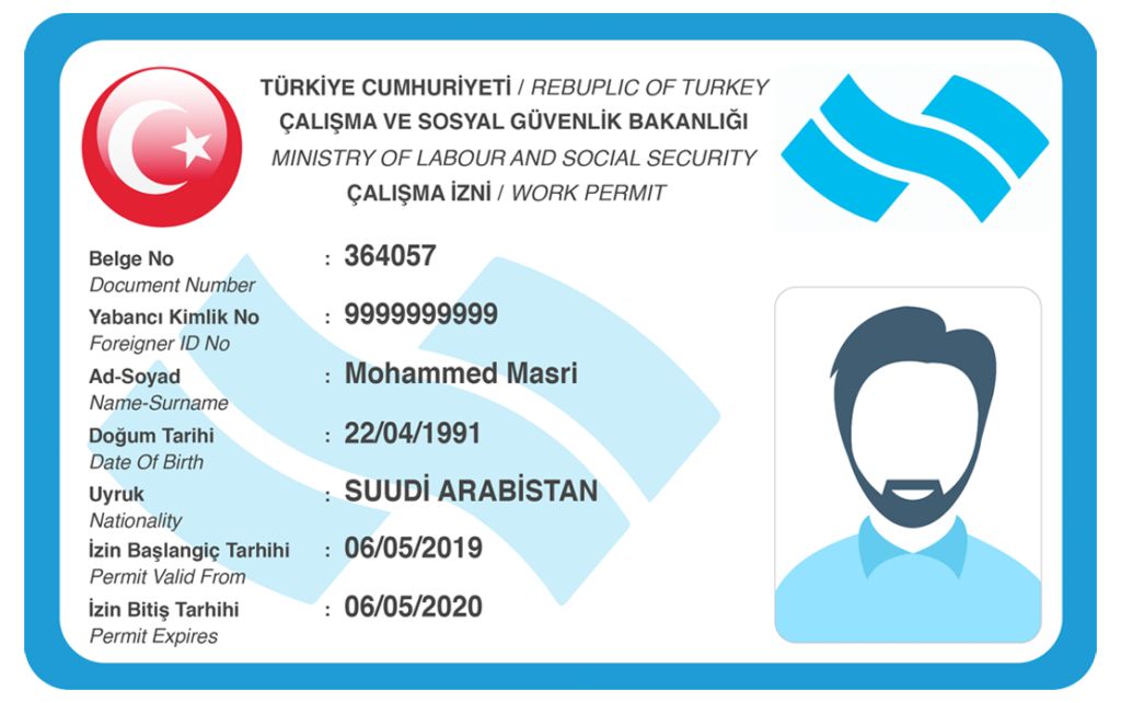 مجوز کار در ترکیه