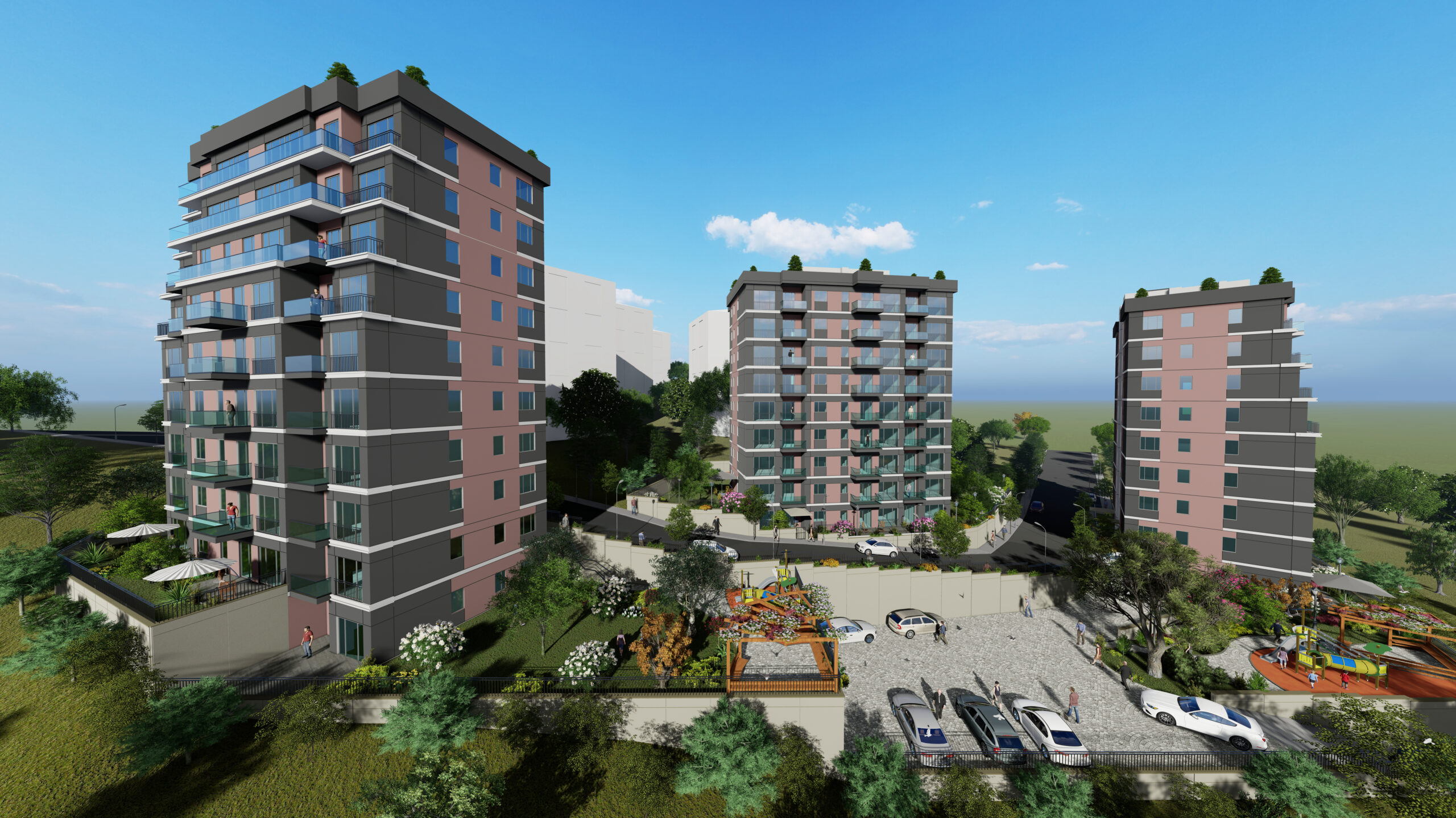2 to 3 bed apartments in Istanbul No: 1016