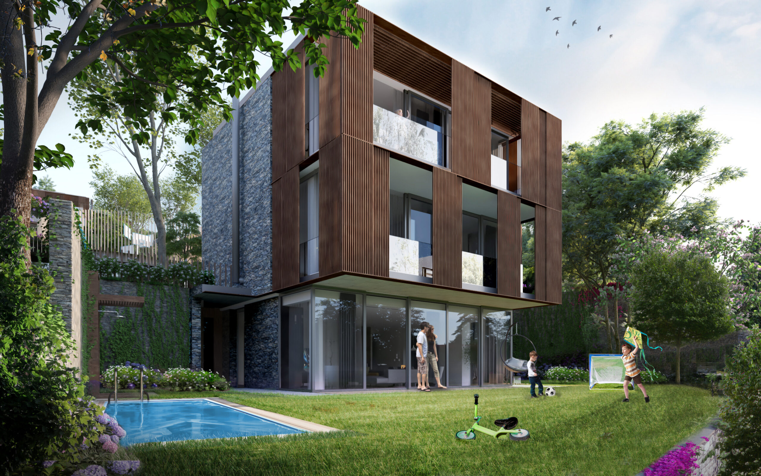 3 to 4 bed villa in Istanbul No: 1036